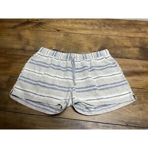 Patagonia Women’s Island Hemp Baggies Shorts Size Medium Striped